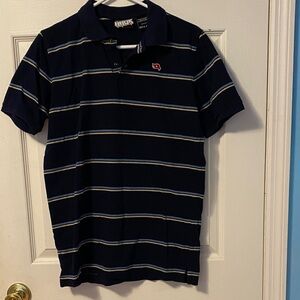 Tony Hawk Navy Polo with Stripes